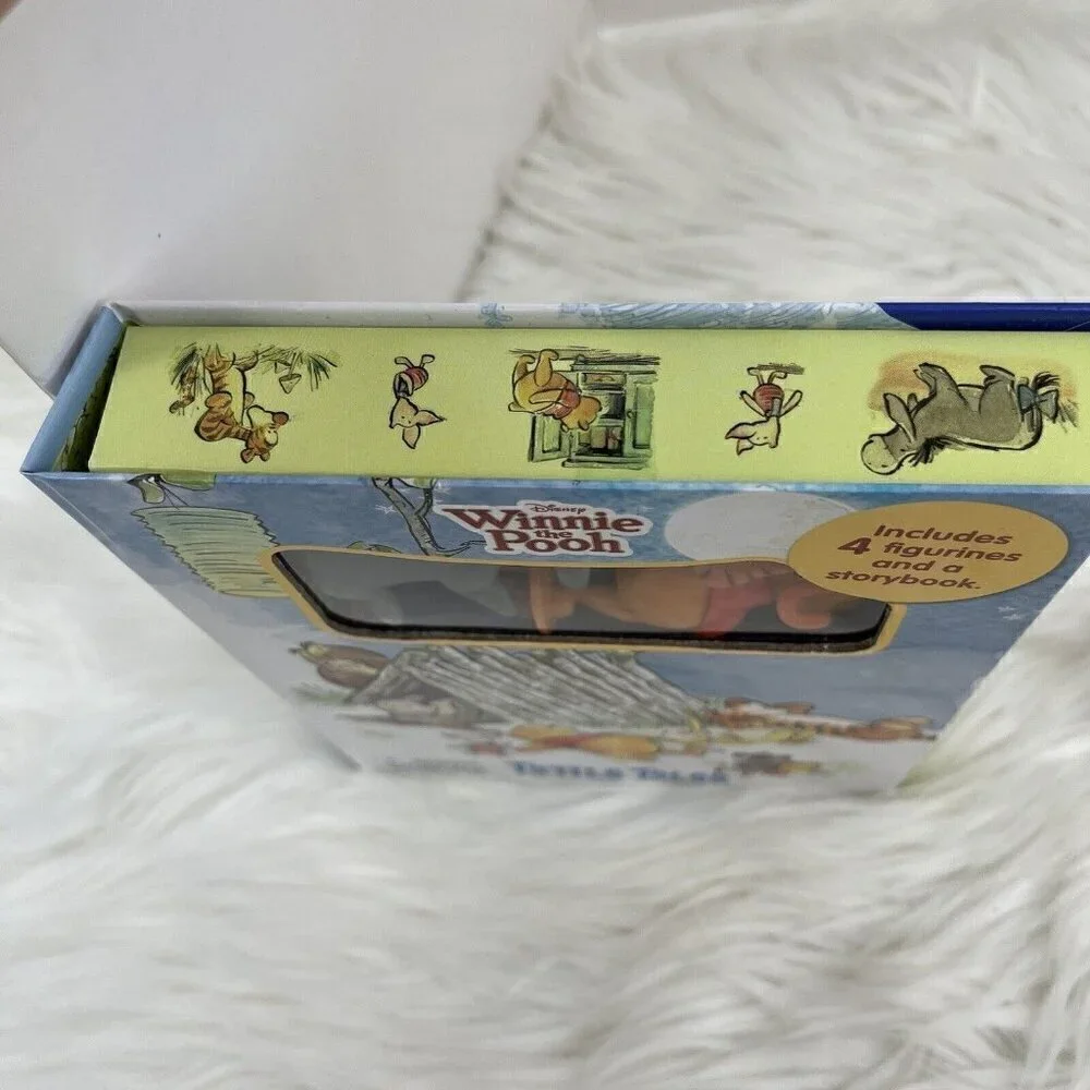 NEW DISNEY Winnie The Pooh Tattle Tales Includes 4 Figures Storybook Tigger